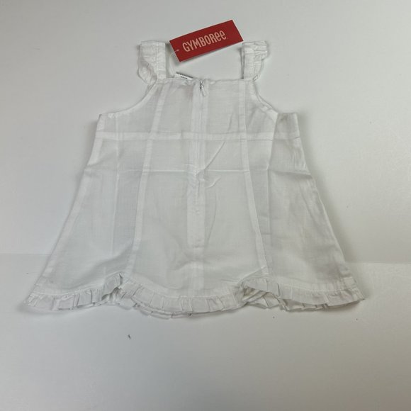 NWT Gymboree Girl Lavender Print Bike Short & Handkerchief Top Size 12-18 Mon. - Picture 6 of 6